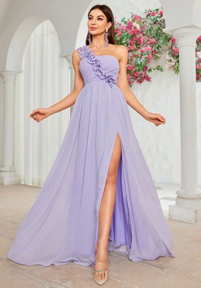 Abendkleid flieder